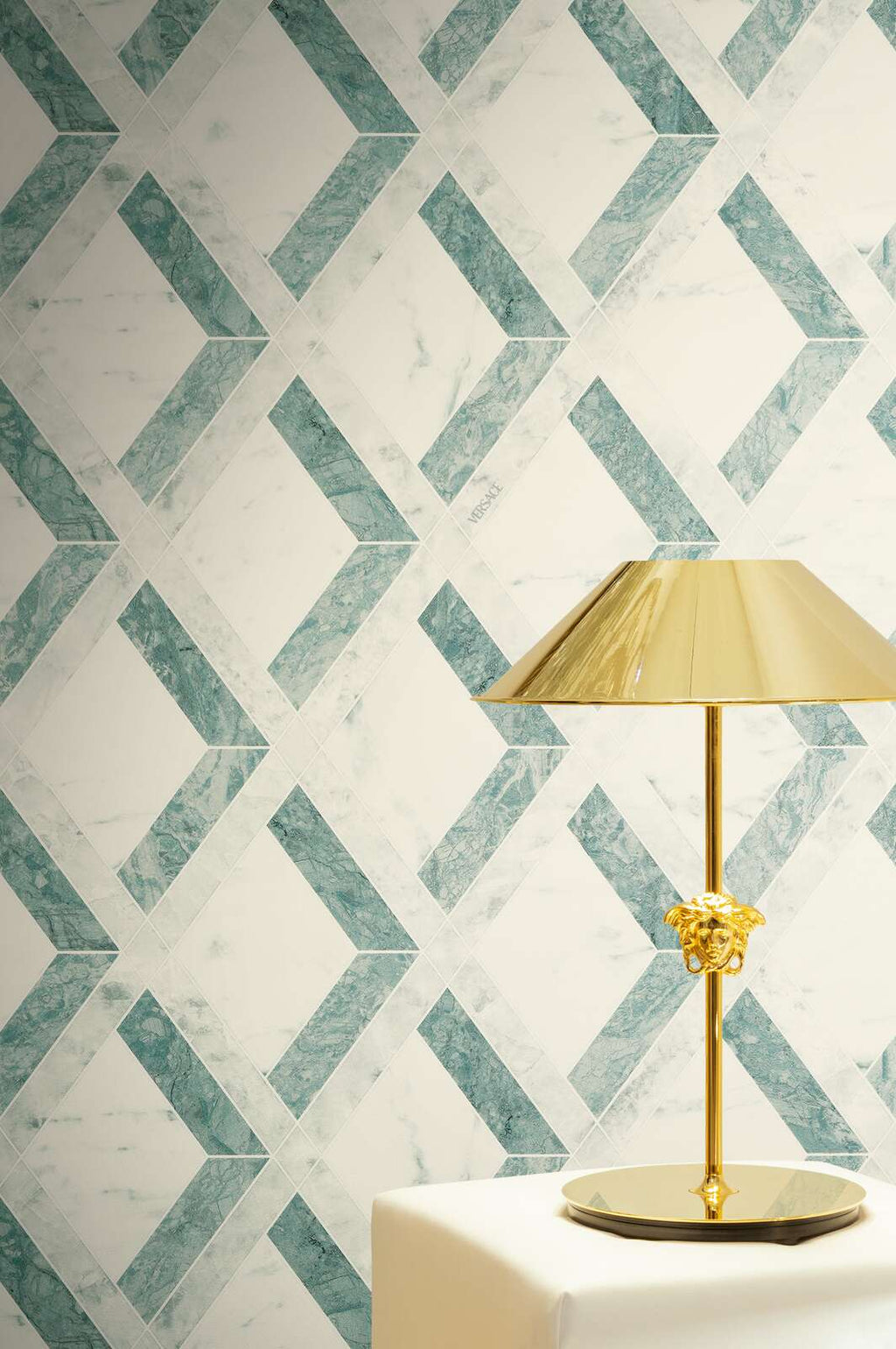 The Marble Lozenge | Cream & Sage Luxe