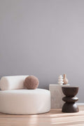 The Geometric Chevron | Platinum Monochromatic Luxe