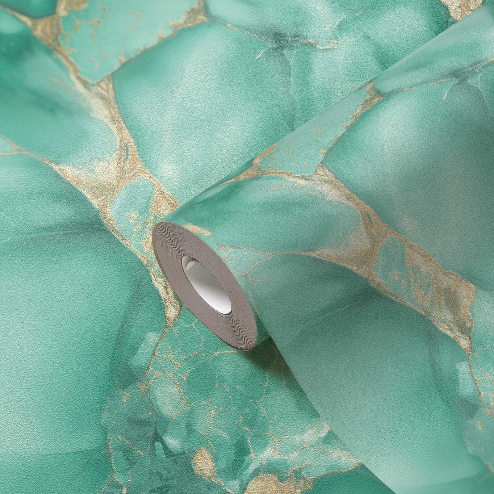 The Agate Sanctuary | Mint Green & Metallic Gold Luxe