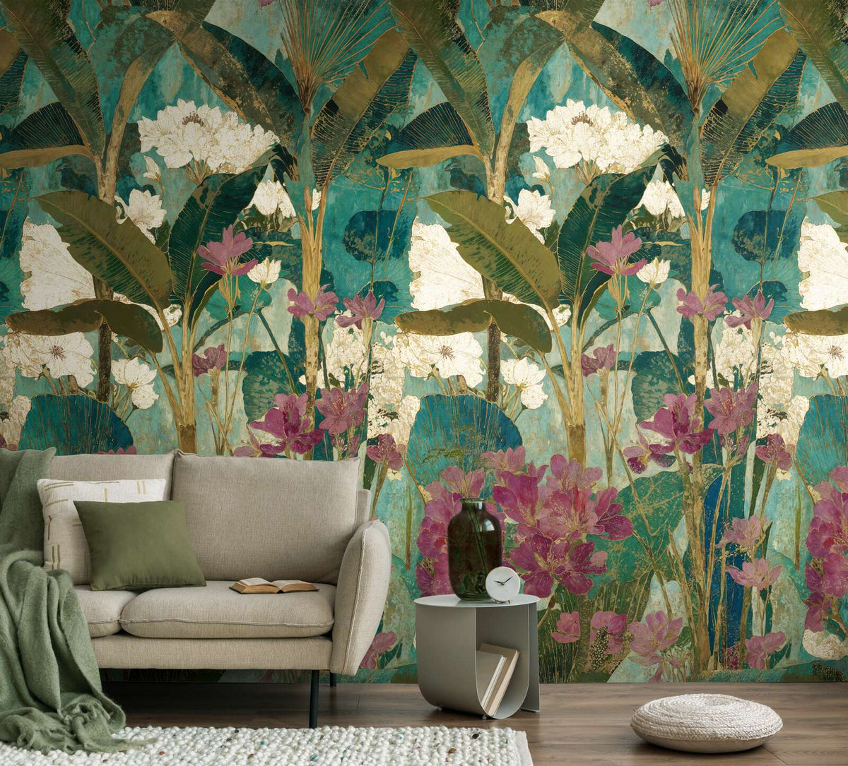 The Lotus Court | Earthy Brown & Sage Luxe