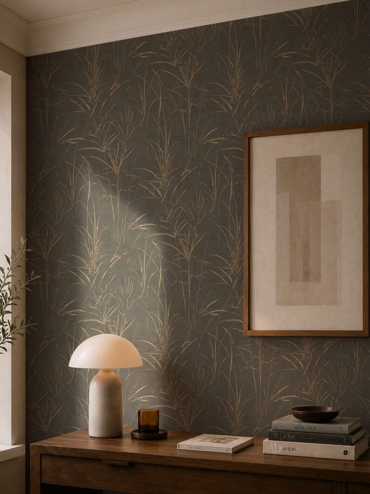 The Nimbus Cloister | Earthy Brown & Smoked Grey Luxe