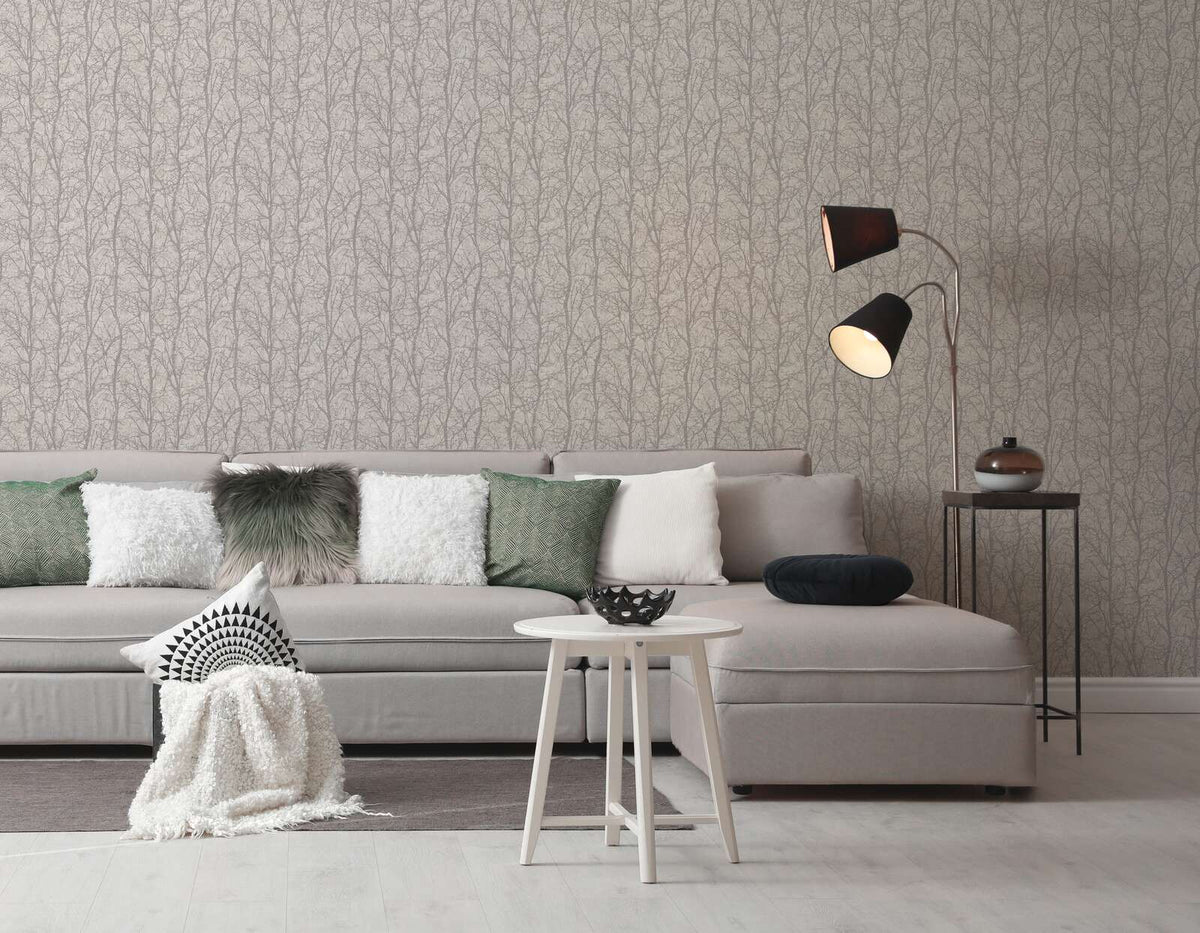 The Ginger Atrium | Earthy Brown & Smoked Grey Luxe