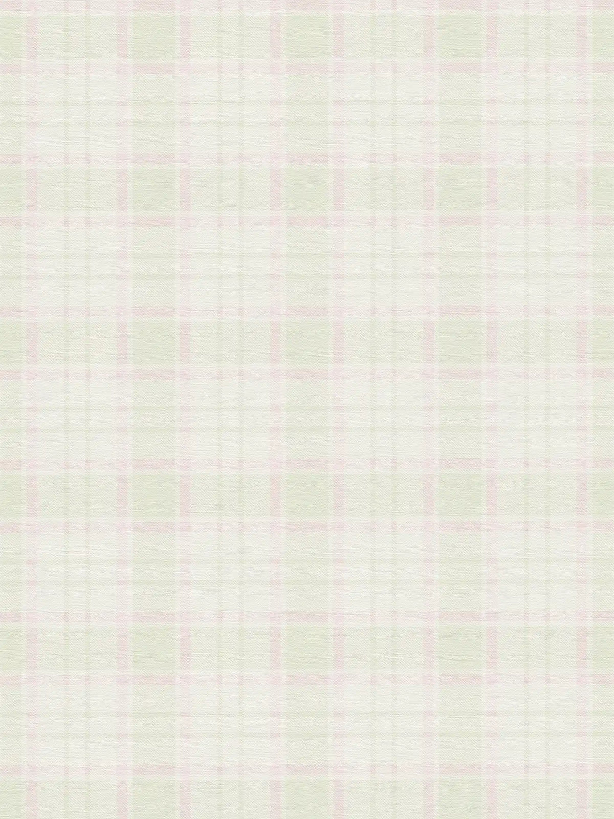 Flat view of the sage & blush pattern repeat of The Arabesque Hall | Sage & Blush Luxe