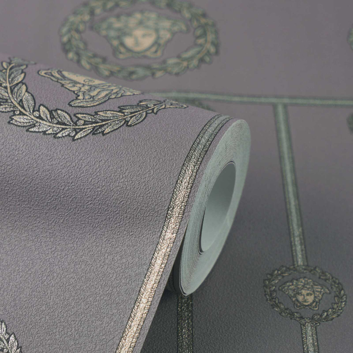 The Gilded Lattice | Grey Smoked Grey Luxe