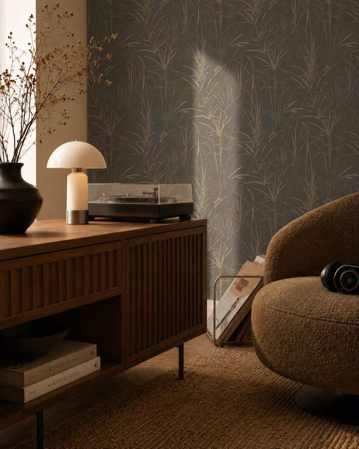The Nimbus Cloister | Earthy Brown & Smoked Grey Luxe