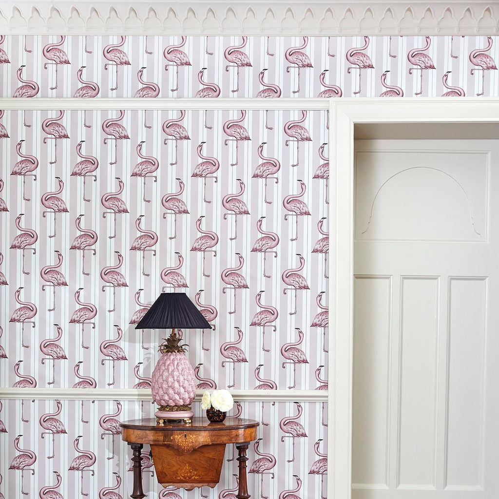 Flamboyance | Off White & Macaroon Pink — 2