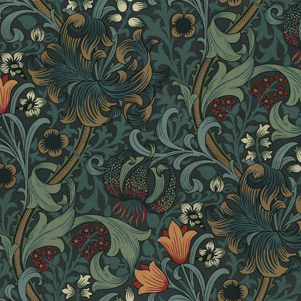 GOLDEN LILY Wallpaper - Midnight — image 1