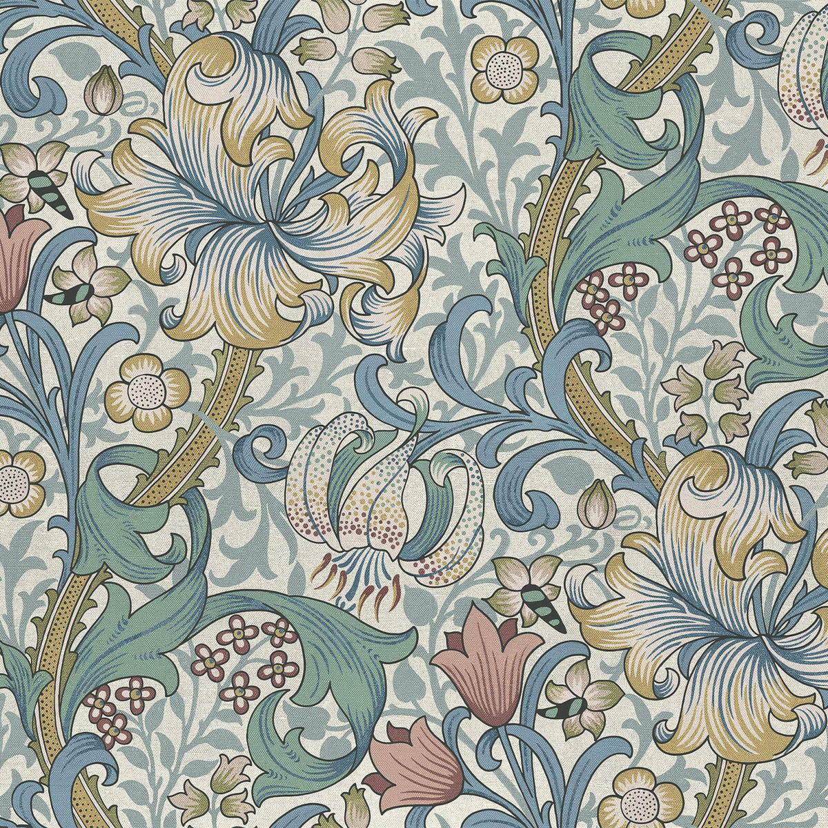 GOLDEN LILY Wallpaper - Moonstone — image 1
