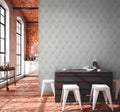The Chrysler Fan | Silver Metallic Luxe