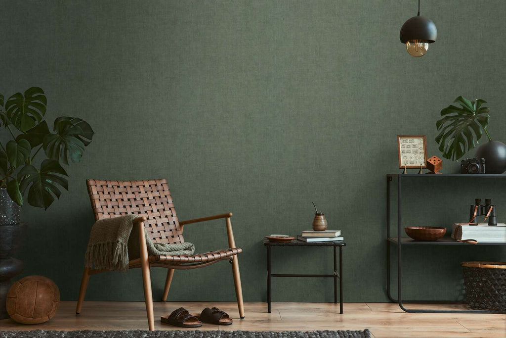 The Linear Horizon | Muted Sage & Deep Moss Luxe