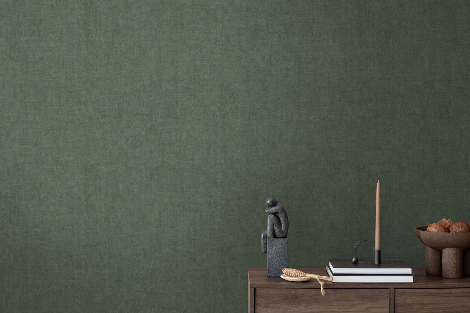The Linear Horizon | Muted Sage & Deep Moss Luxe