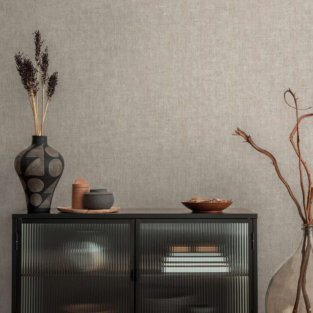 The Linear Horizon | Earthy Brown & Smoked Grey Luxe