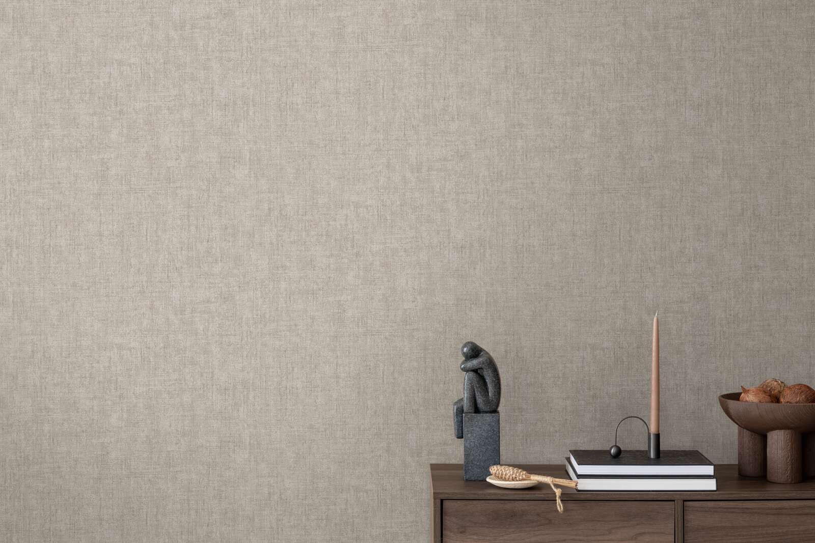 The Linear Horizon | Earthy Brown & Smoked Grey Luxe