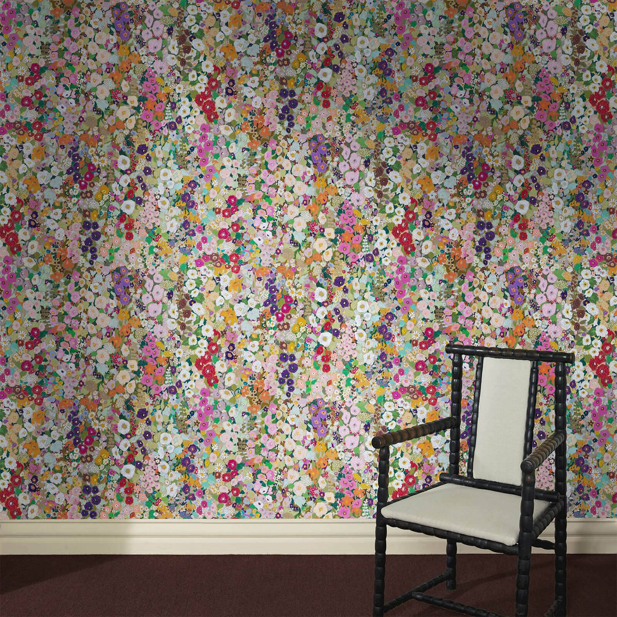 HOLLYHOCKS Wallpaper - Spring — image 2