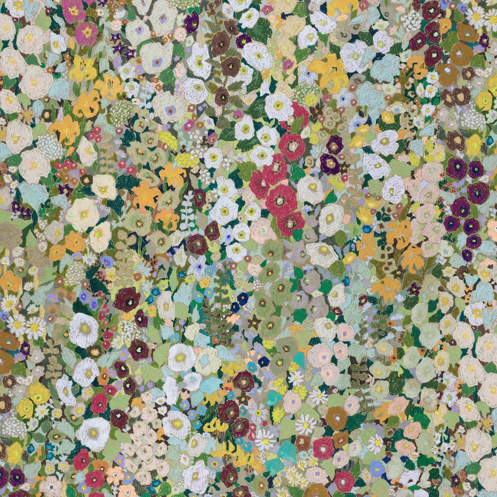 HOLLYHOCKS Wallpaper - Summer — image 1