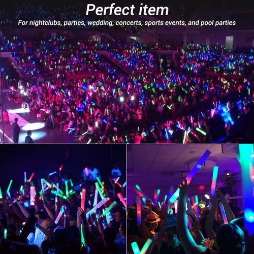 Lumiere Glow-Soft Batons (LED Party Lights) Pack of 10