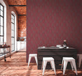 The Chrysler Fan | Onyx Crimson Luxe