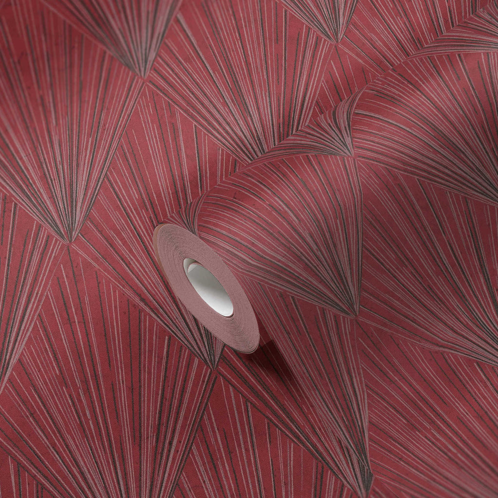 The Chrysler Fan | Onyx Crimson Luxe
