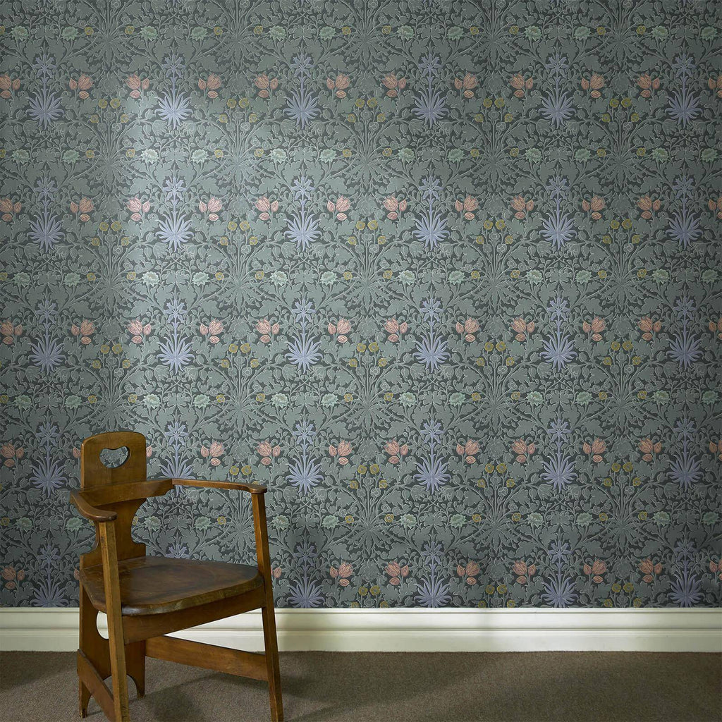 The Bellflower Study | Chartreuse Luxe — hung-wall roomshot