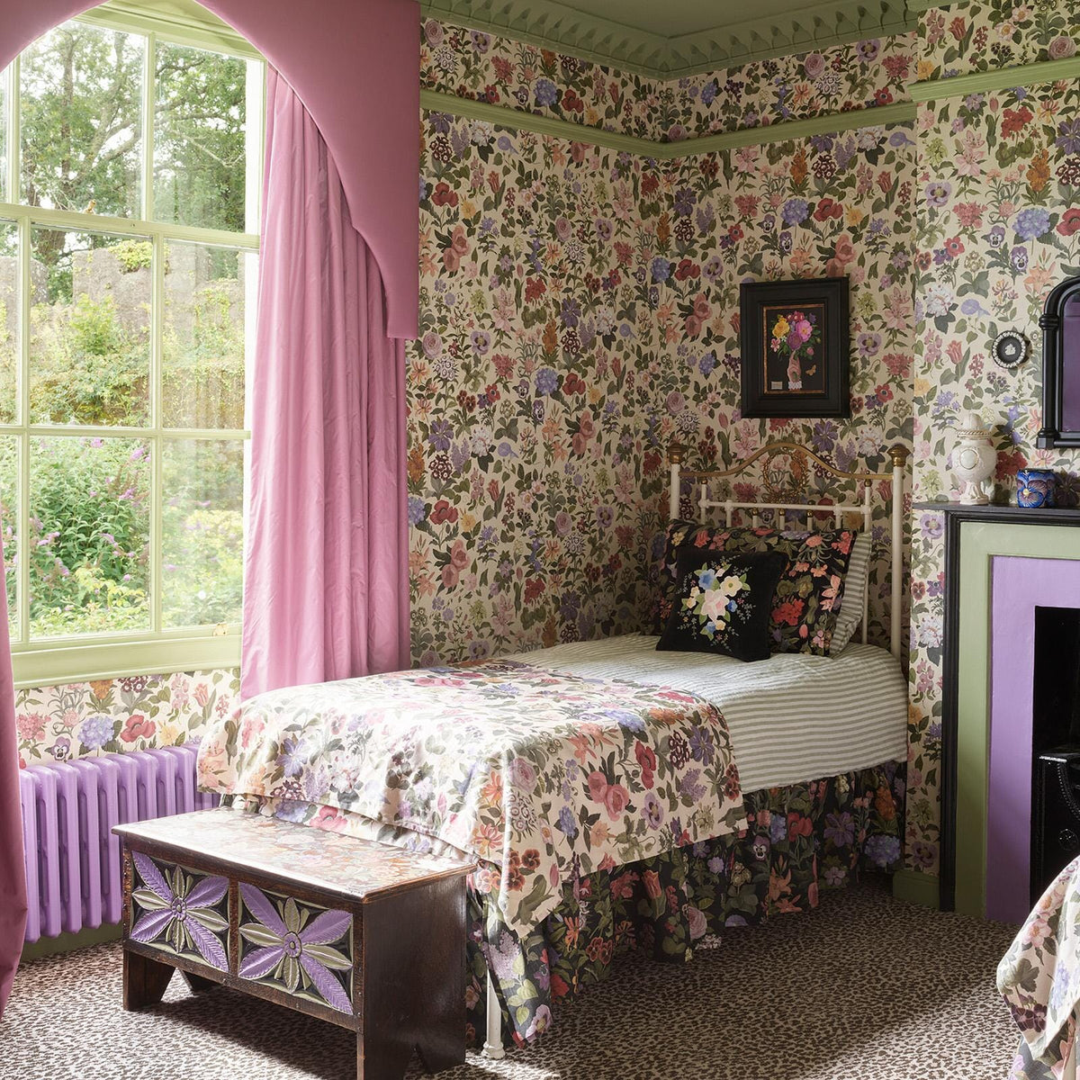 The Botanic Quiet | Ecru Luxe — hung-wall roomshot