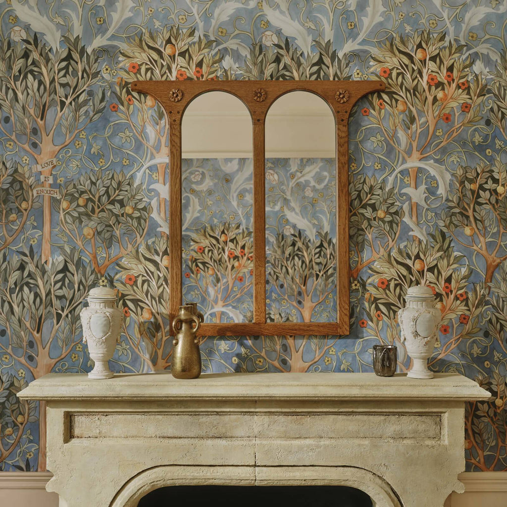 The Celestial Garden | Celestial Blue Luxe — hung-wall roomshot