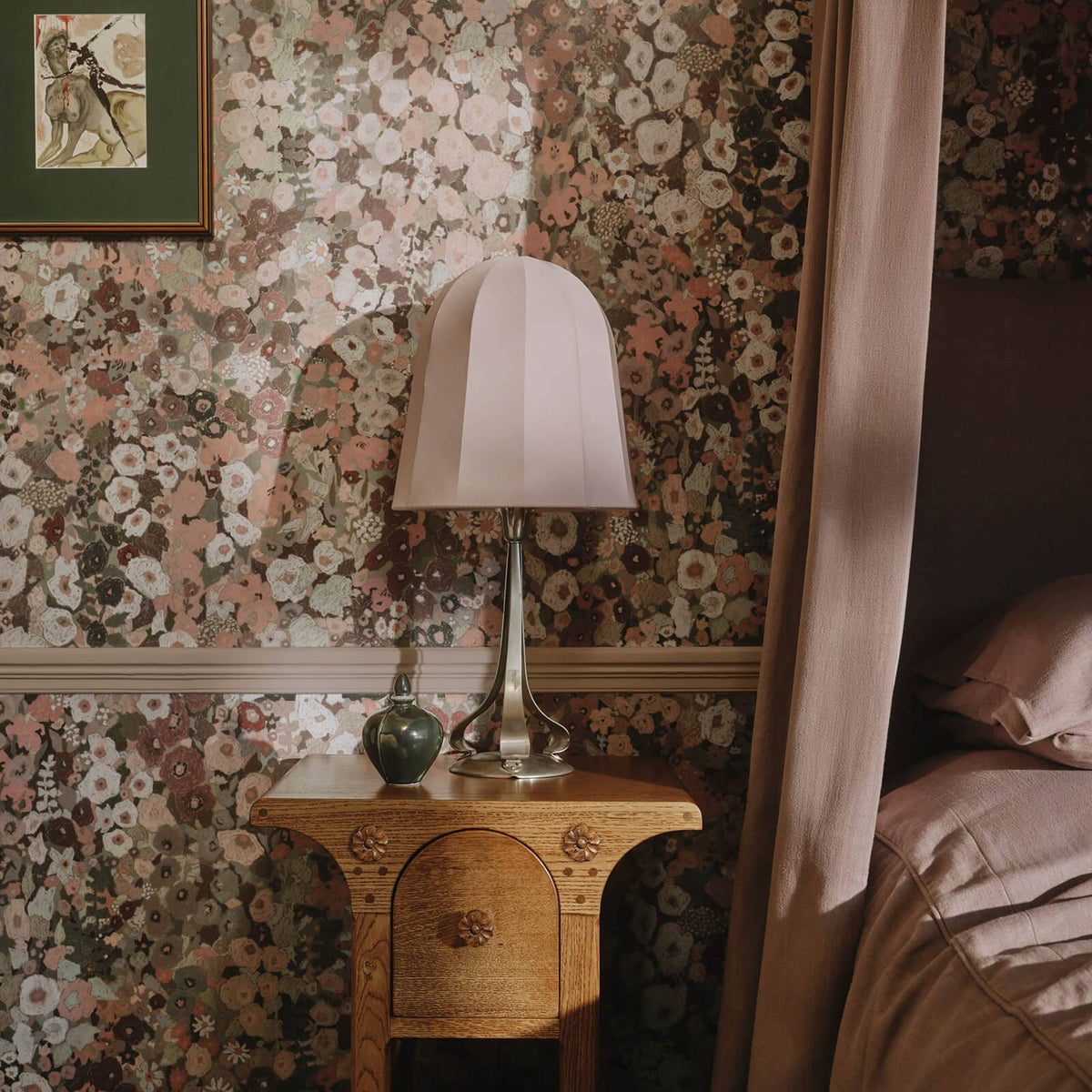 The Cottage Spire | Earthy Brown Luxe — hung-wall roomshot