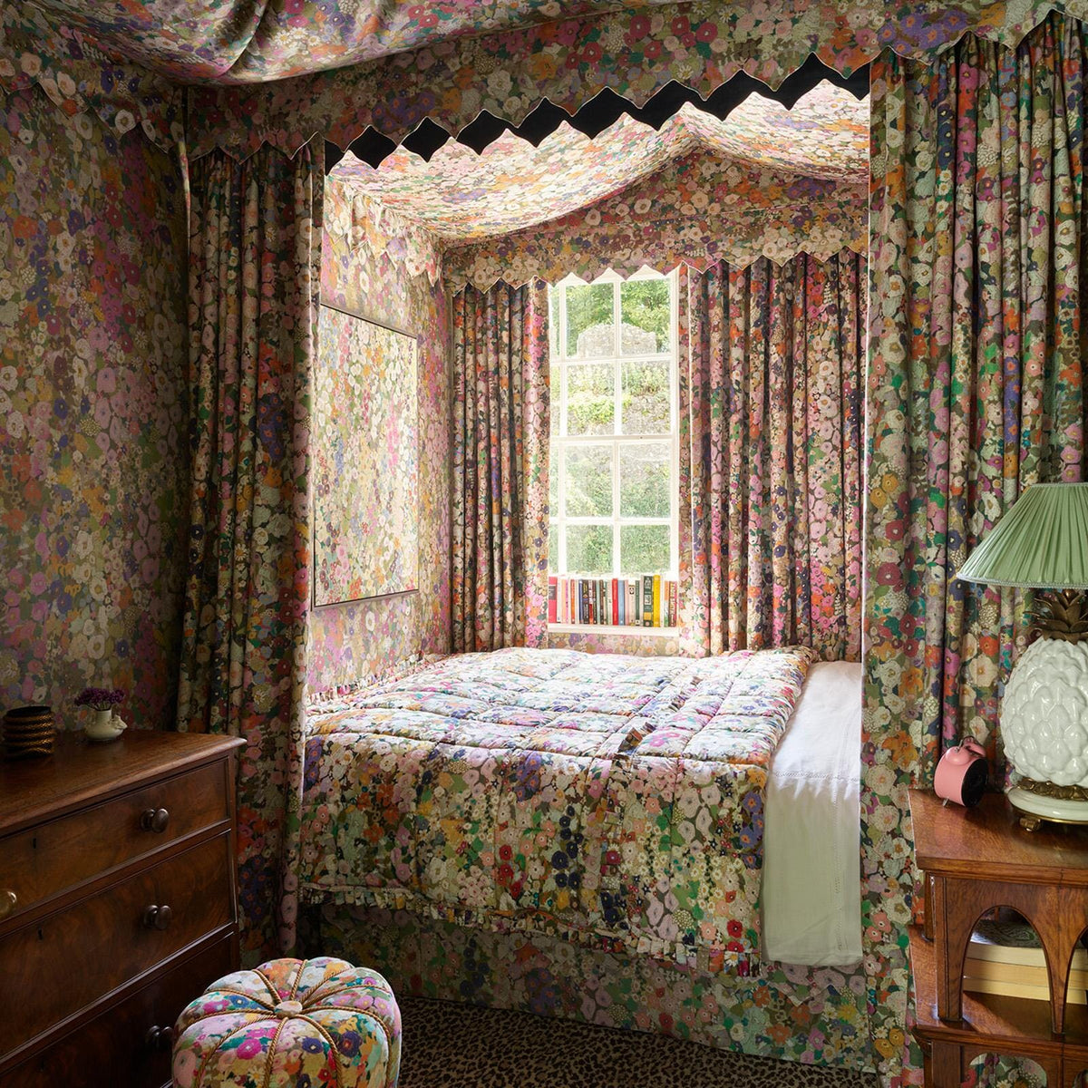 The Cottage Spire | Spring Green Luxe — hung-wall roomshot