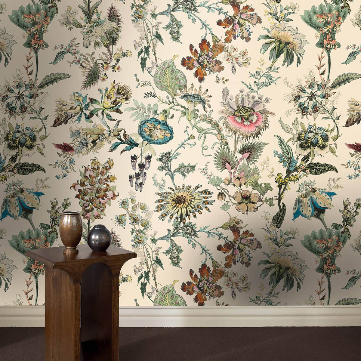 The Dream Flora | Ecru Luxe — hung-wall roomshot