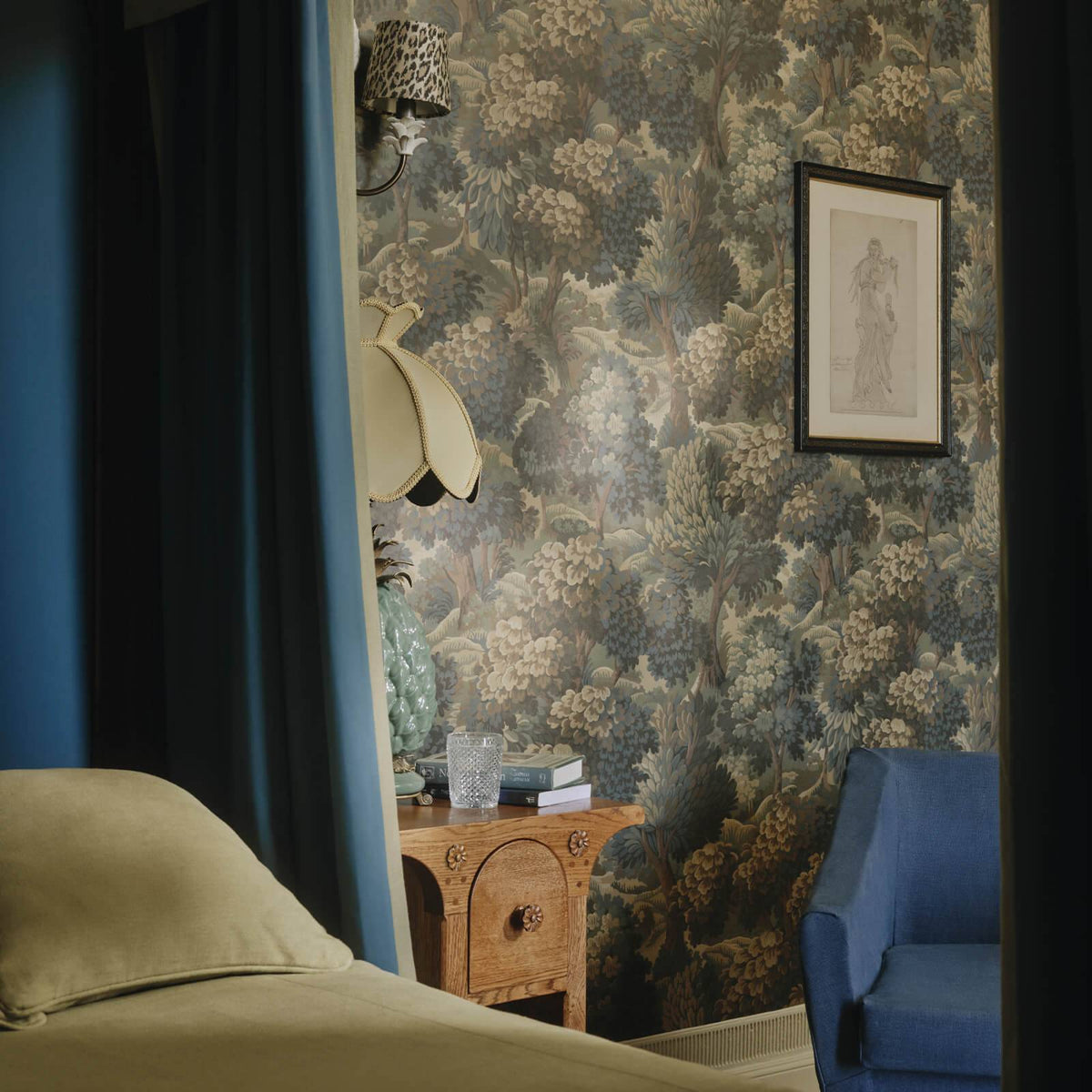 The Fernery Hall | Bronze Luxe — hung-wall roomshot