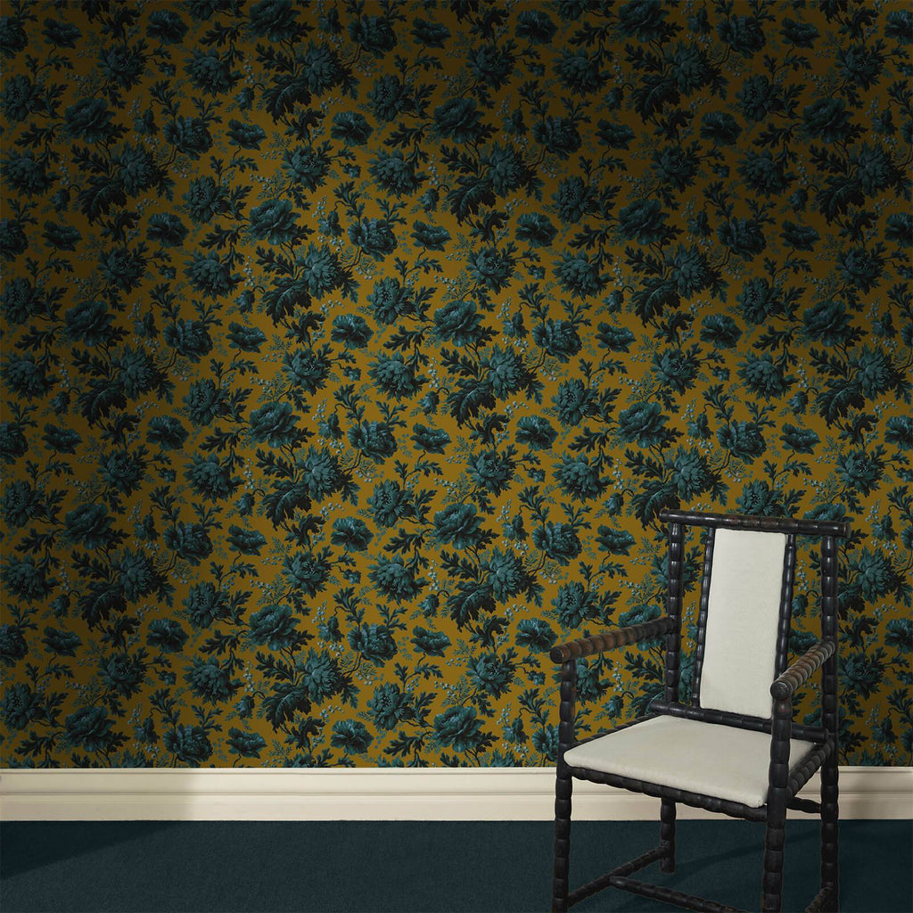 The Gaze Salon | Bronze Luxe — hung-wall roomshot