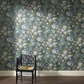 The Gilded Petal | Chartreuse Luxe — hung-wall roomshot
