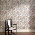The Gilded Petal | Cloud Grey Luxe — hung-wall roomshot
