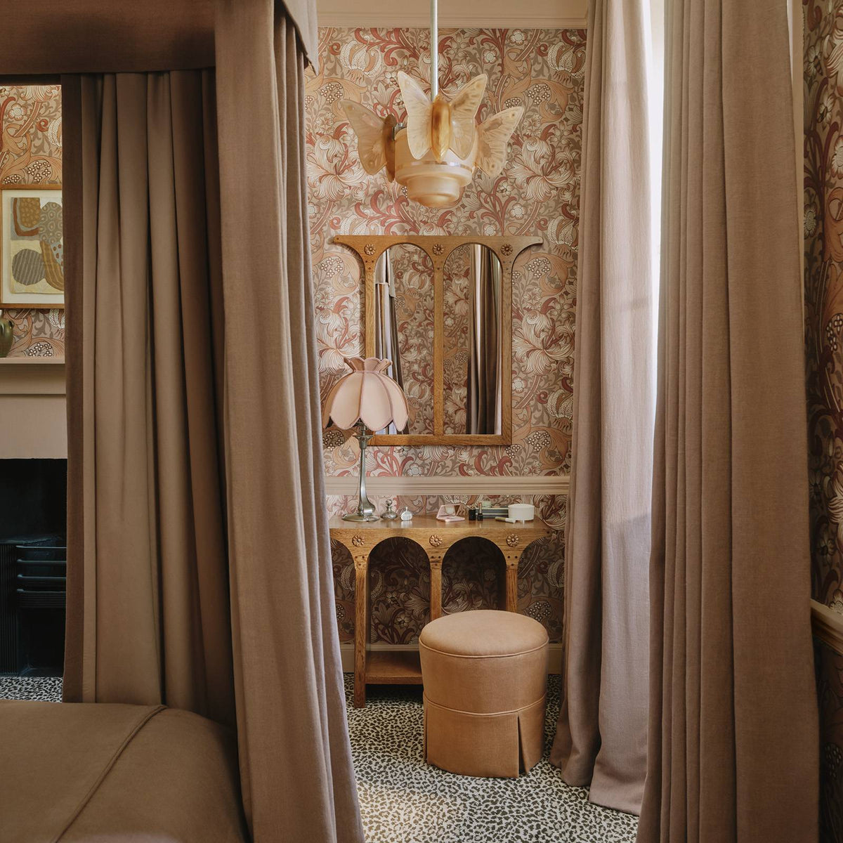 The Gilded Petal | Tourmaline Luxe — hung-wall roomshot