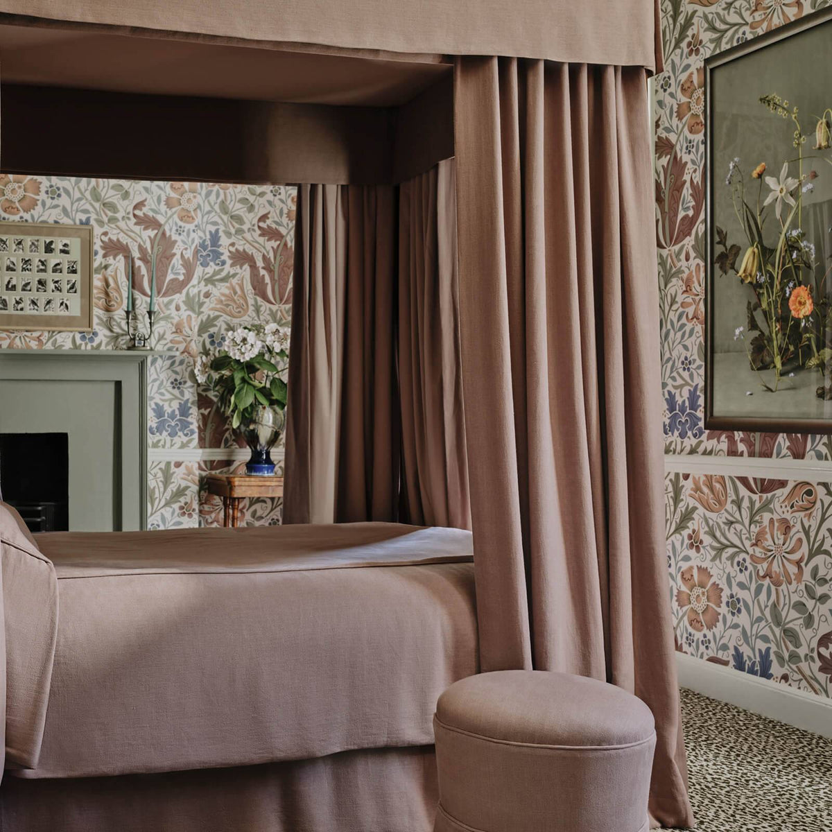 The Grand Compton | Cloud Grey Luxe — hung-wall roomshot