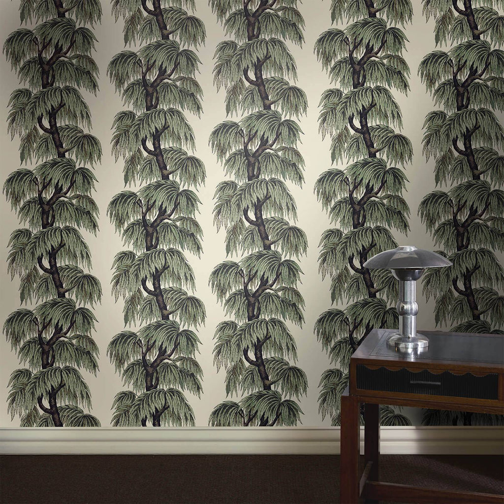 The Hanging Garden | Papyrus Willow Luxe — hung-wall roomshot