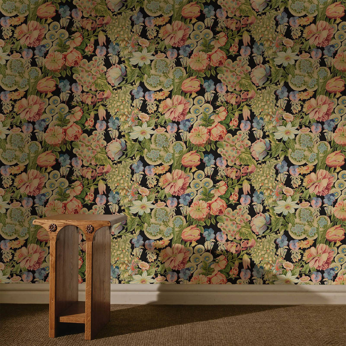 The Love Ledger | Noir Luxe — hung-wall roomshot