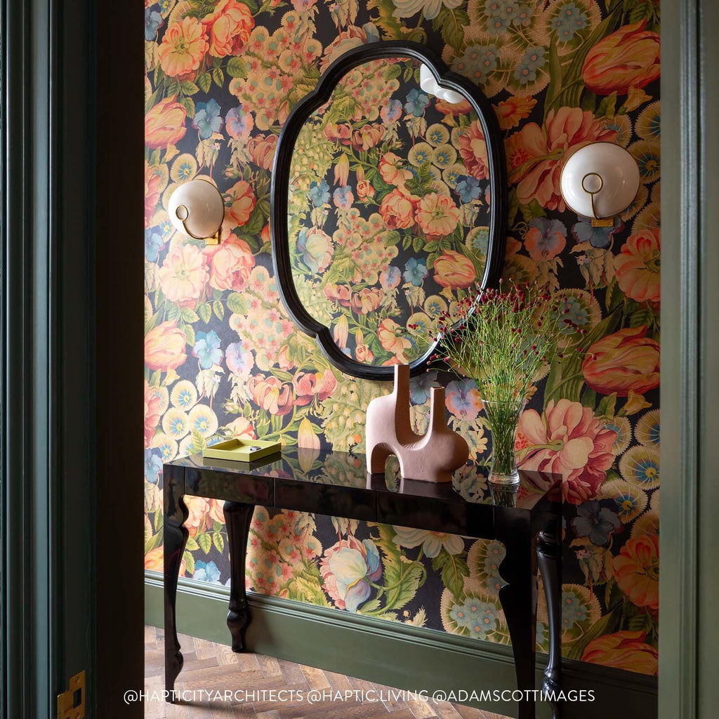 The Love Ledger | Noir Luxe — hung-wall roomshot