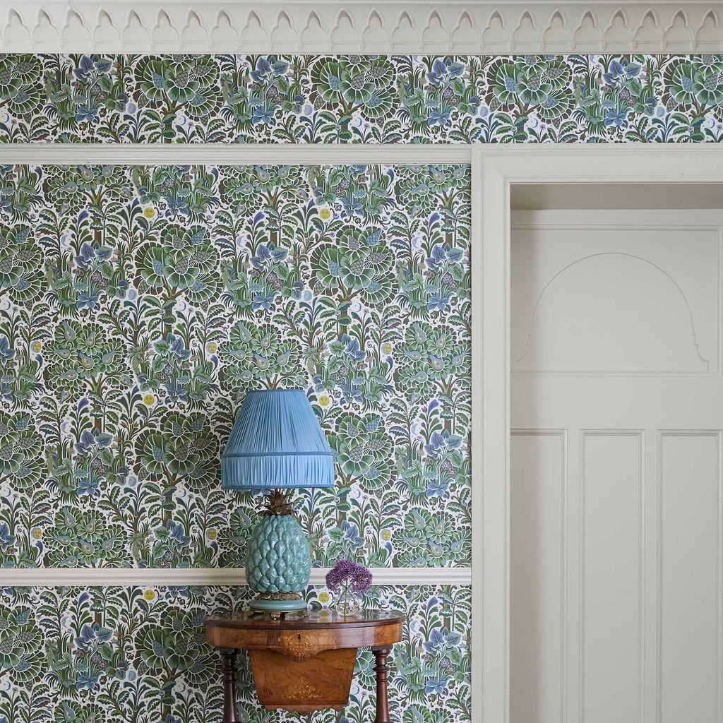 The Lunar Grove | Leaf Green Luxe — hung-wall roomshot