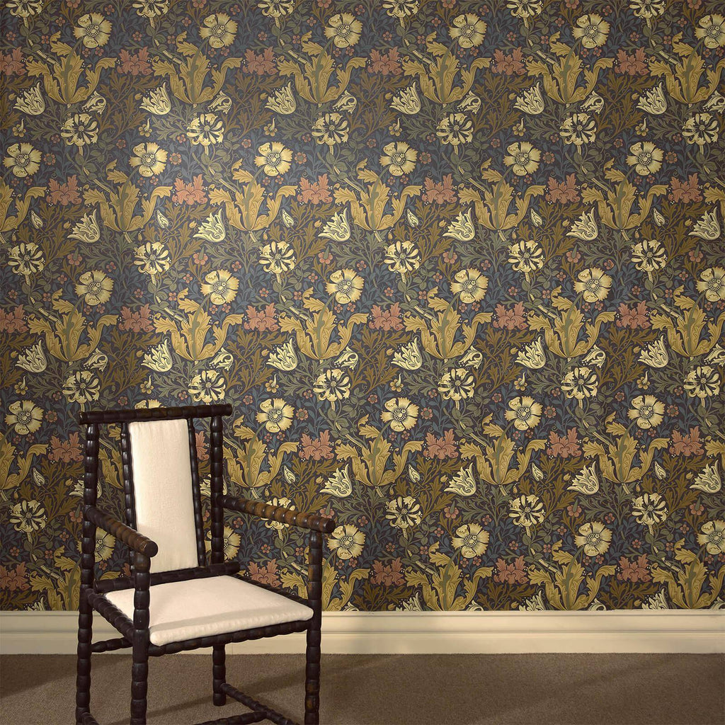 The Midnight Compton | Midnight Blue Luxe — hung-wall roomshot