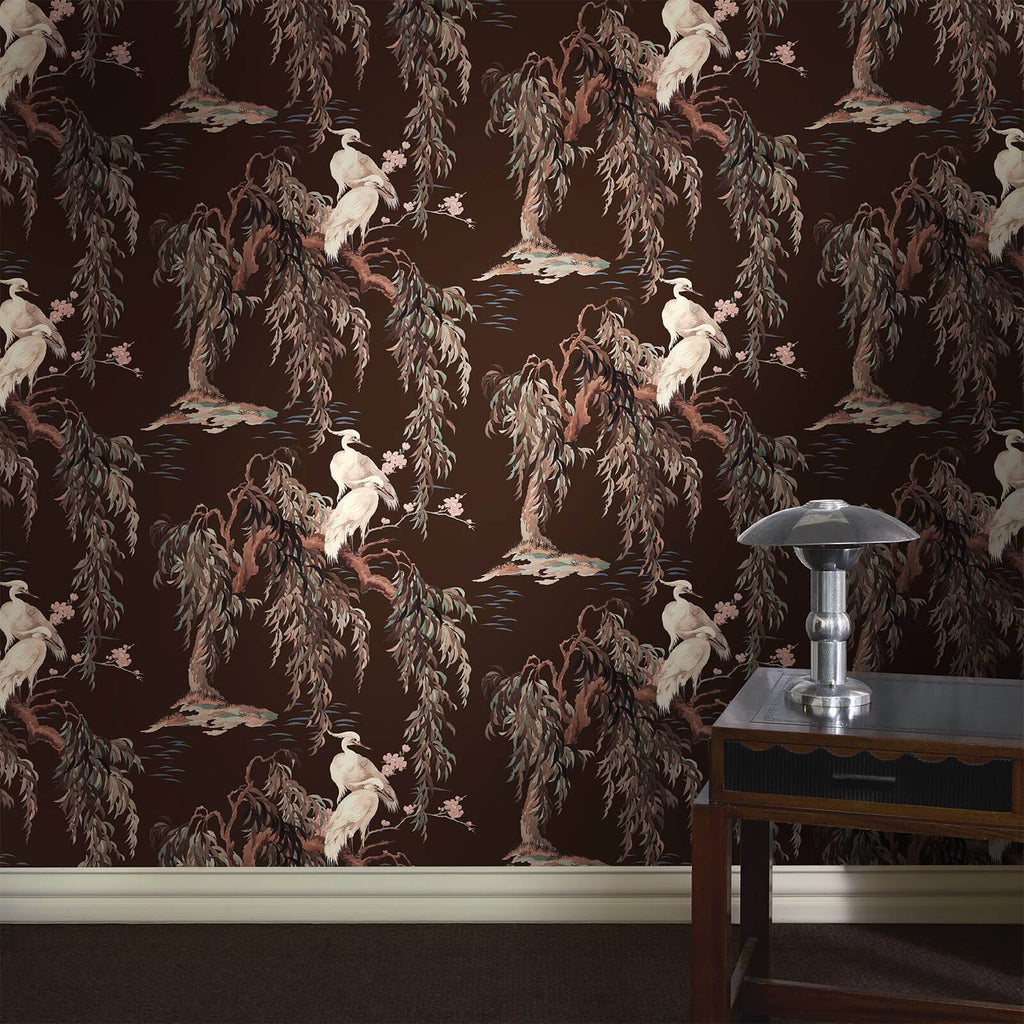 The Olympia Wash | Carob Luxe — hung-wall roomshot
