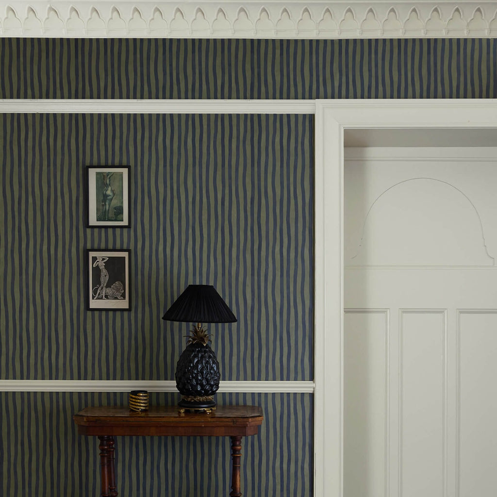 The Painter Lane | Lilac Mist Luxe — hung-wall roomshot