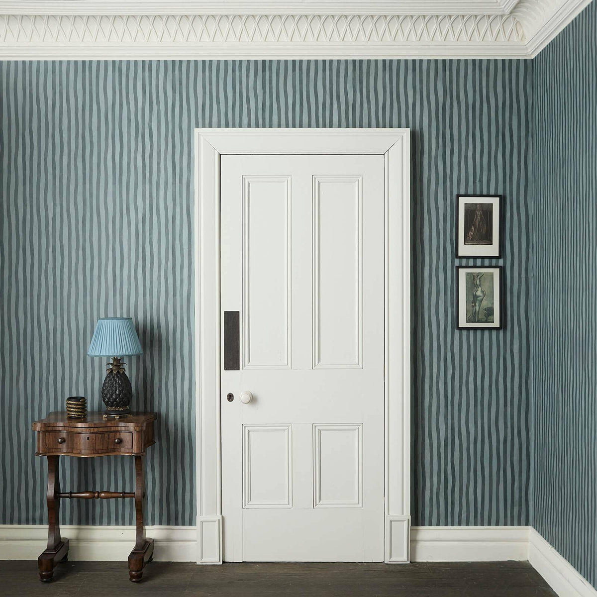 The Painter Lane | Sea Glass Luxe — hung-wall roomshot