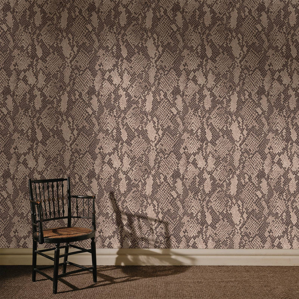 The Serpent Court | Earthy Brown Luxe — hung-wall roomshot