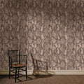 The Serpent Court | Earthy Brown Luxe — hung-wall roomshot