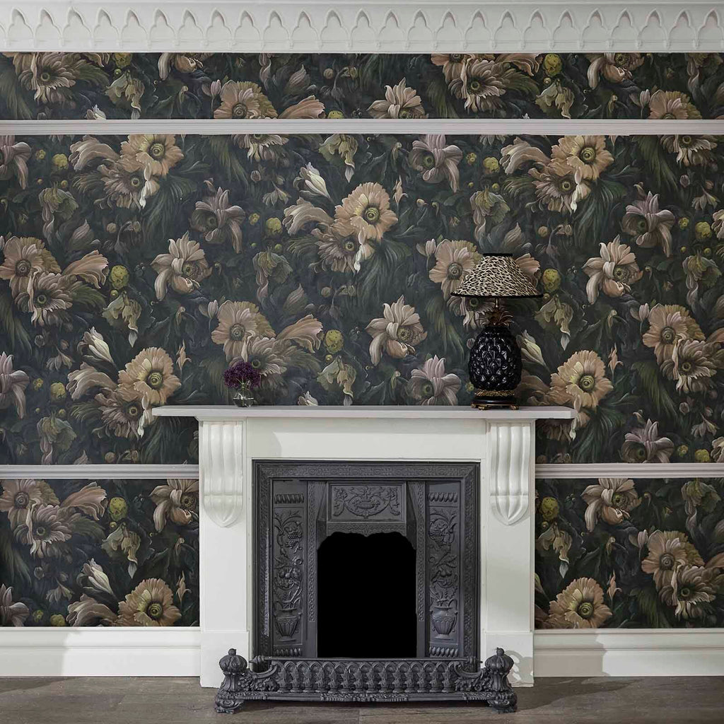 The Shade Soft | Leaf Green Luxe — hung-wall roomshot