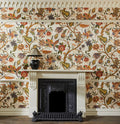 The Silk Damask | Cream Luxe — hung-wall roomshot