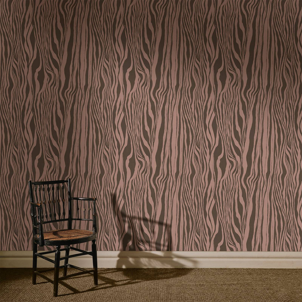 The Spark Hall | Cosmos Purple Luxe — hung-wall roomshot