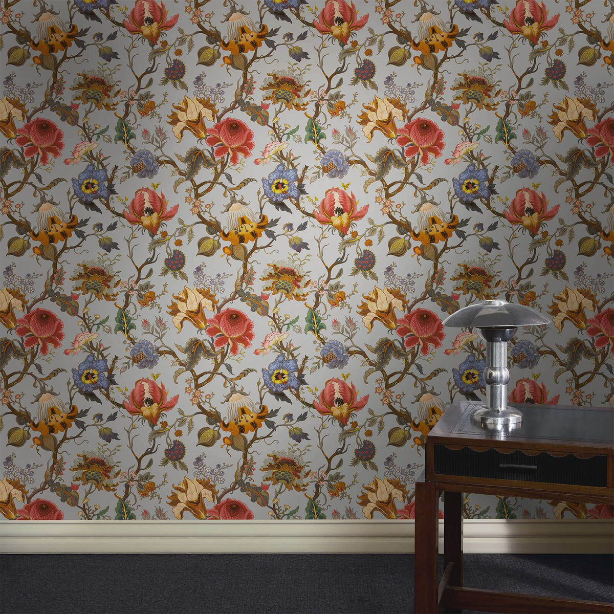 The Temple Wash | Dove Grey Luxe — hung-wall roomshot