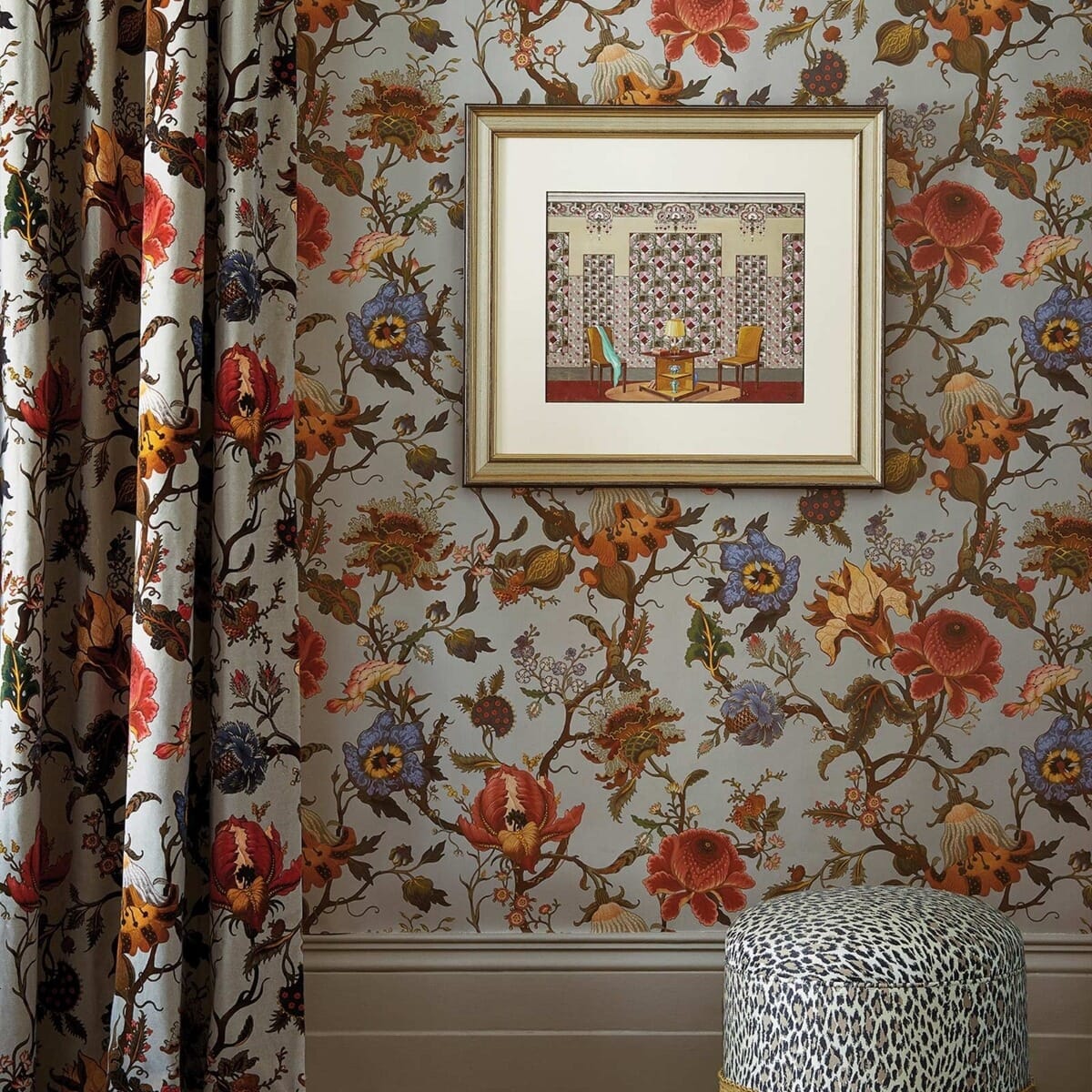 The Temple Wash | Dove Grey Luxe — hung-wall roomshot