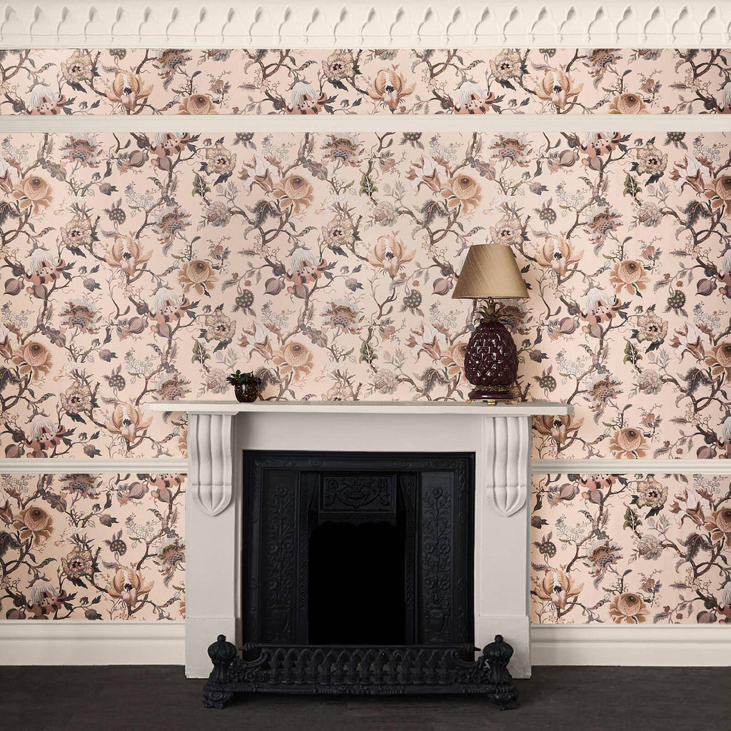 The Temple Wash | Plaster White Luxe — hung-wall roomshot